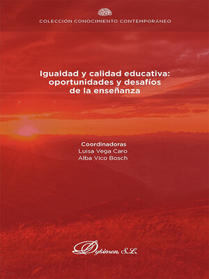 cover image of Igualdad y calidad educativa